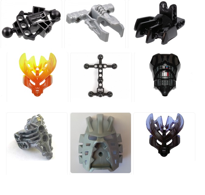 HERO FACTORY i BIONICLE DELOVI